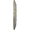Ekena Millwork Colton Ceiling Medallion (Fits Canopies up to 4 3/4"), 15 3/4"OD x 1 1/2"P, Castle Stone Crackle CM15CNCSC - alternate 3
